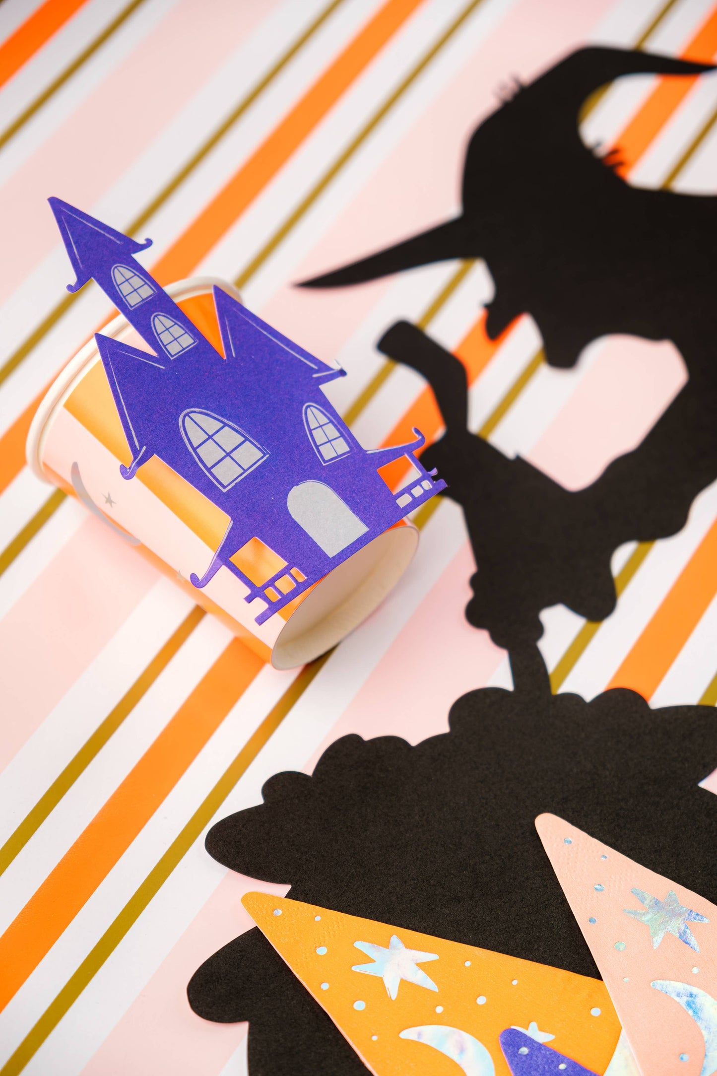 Haunted House Paper Cups