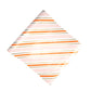 Orange & Pink Stunning Stripes Paper Table Runner