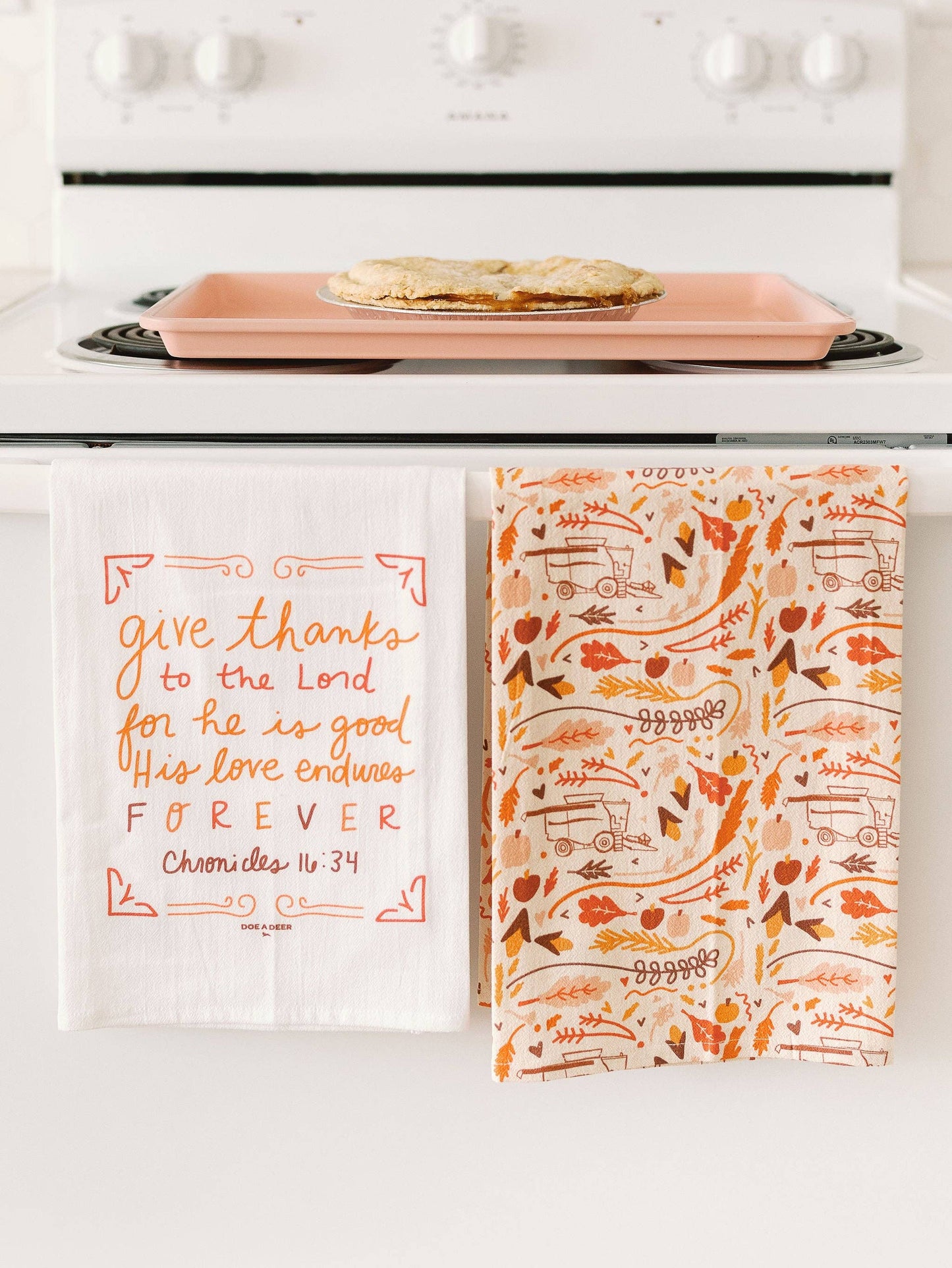 Harvest | Fall Full Pattern Flour Sack Towel