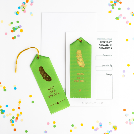 Kind of a Big Dill Award Ribbon