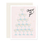 Cheers To You Card | Congratulations Champagne Card