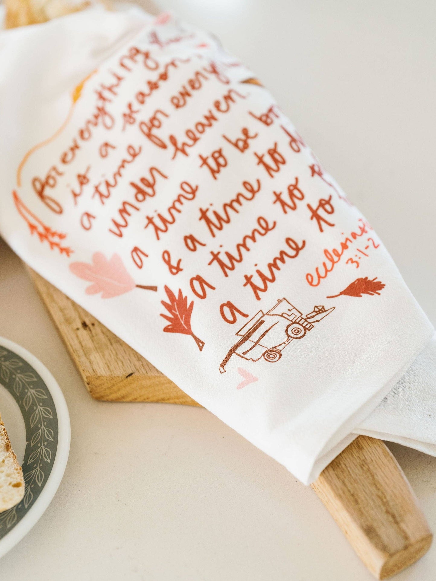 For Everything There is a Season Fall + Autumn Tea Towel