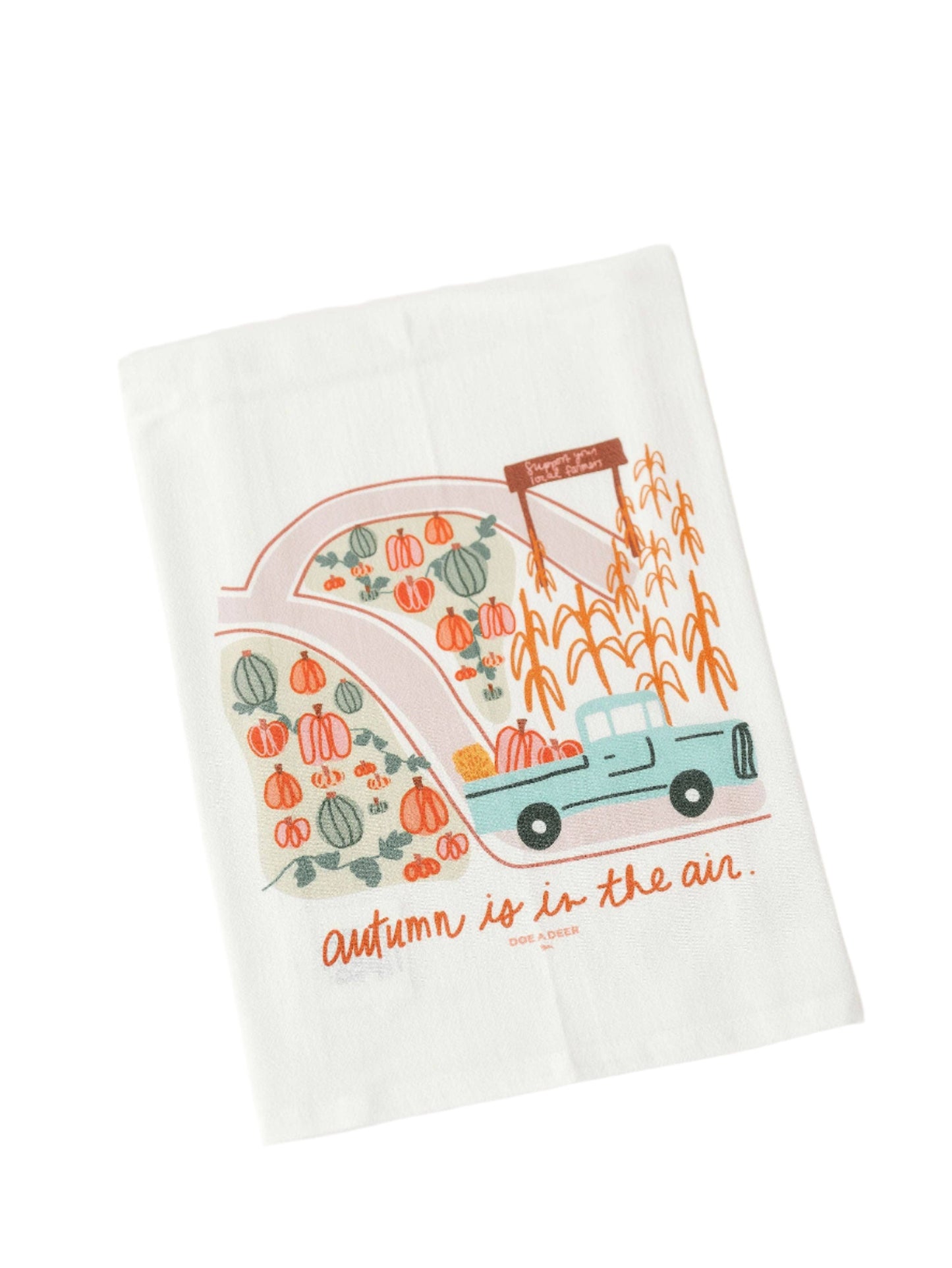 Autumn is in the Air Flour Sack Towel