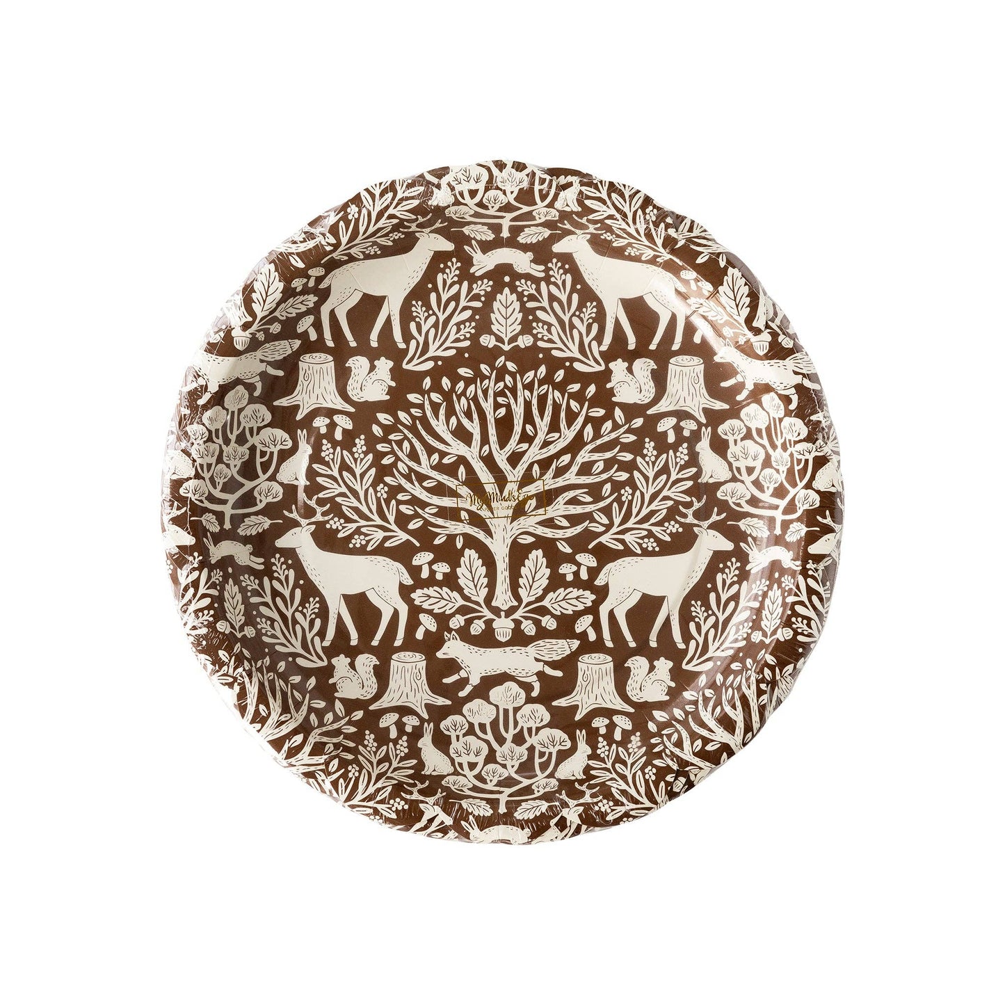 Woodland Toile Plate