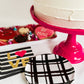 Hot Pink Melamine Cake Stand | Cupcake Stand