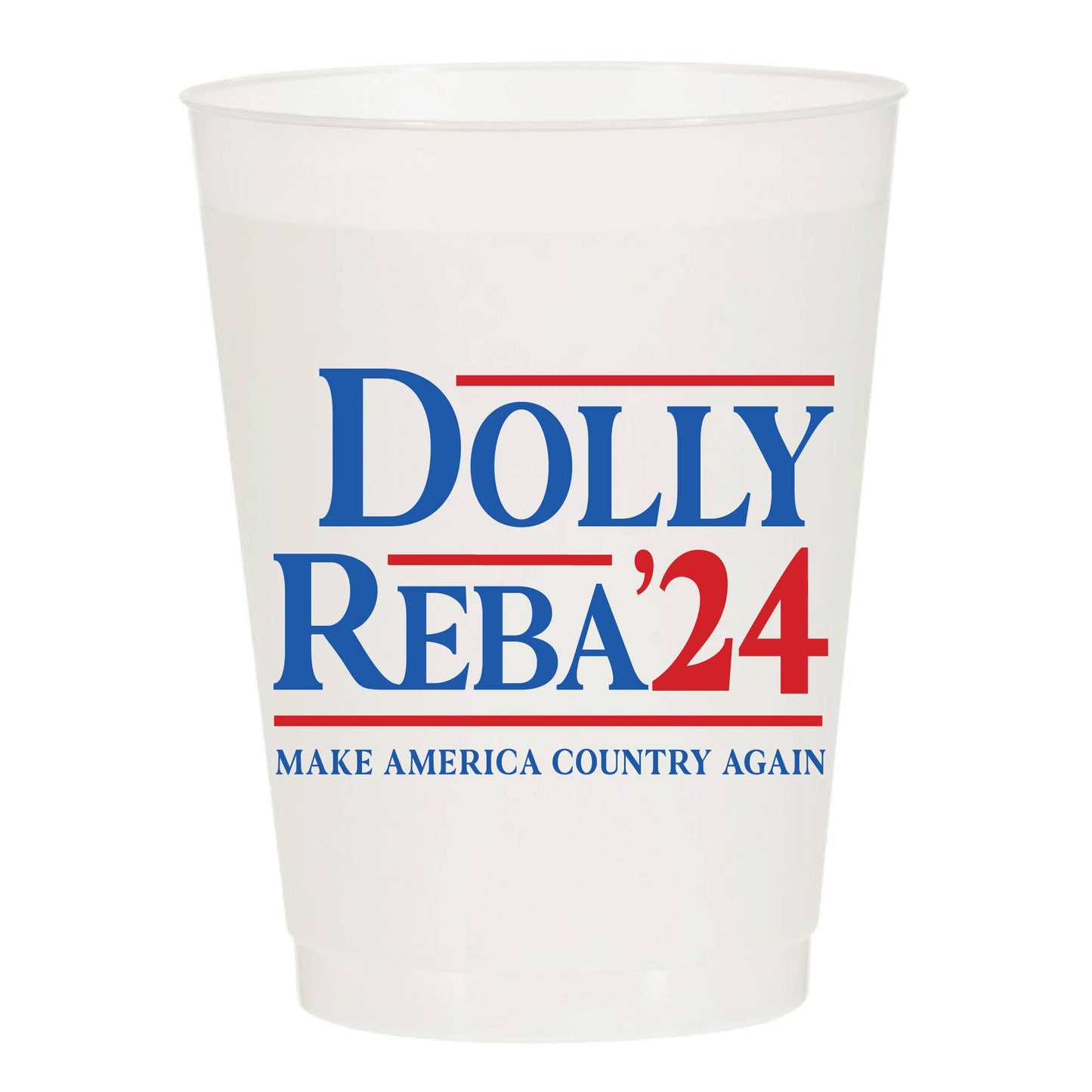 PRE-ORDER | Make America Country Again Frosted Cups  | Pack of 10