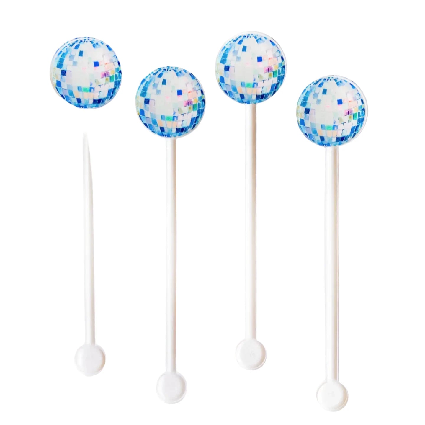 Disco Ball Acrylic Stir Sticks