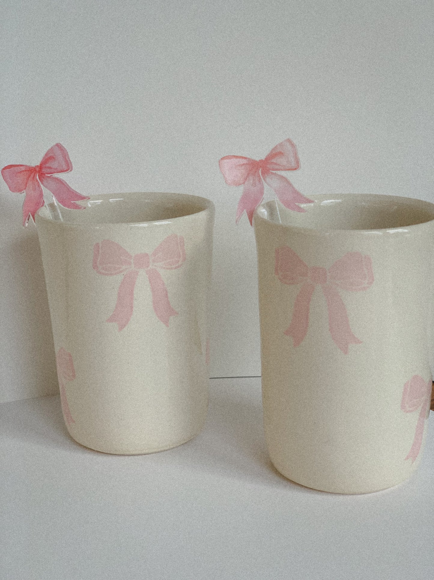 Handmade Ceramic Bow Cup