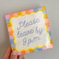 Funny Cocktail Napkins | Please Leave By 9P.M. - 20ct