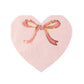 PRE-ORDER | Petal Pink Bow Heart Large Napkin | 20 count