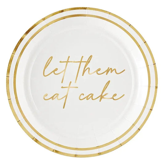 Paper Plates - Let Them Eat Cake