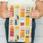 Full Pattern Thermos Flour Sack Kitchen Towel