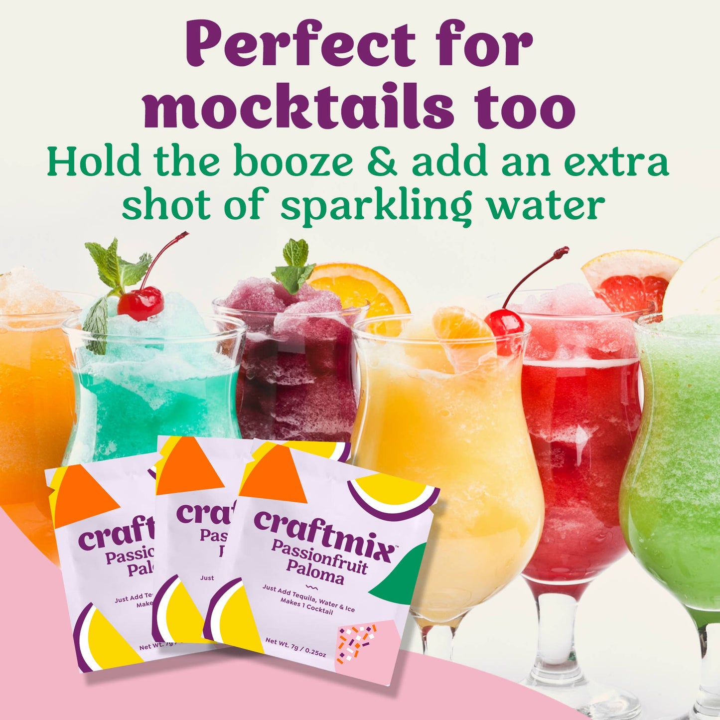 Passionfruit Paloma Cocktail Mixer - 6 Servings Multipack