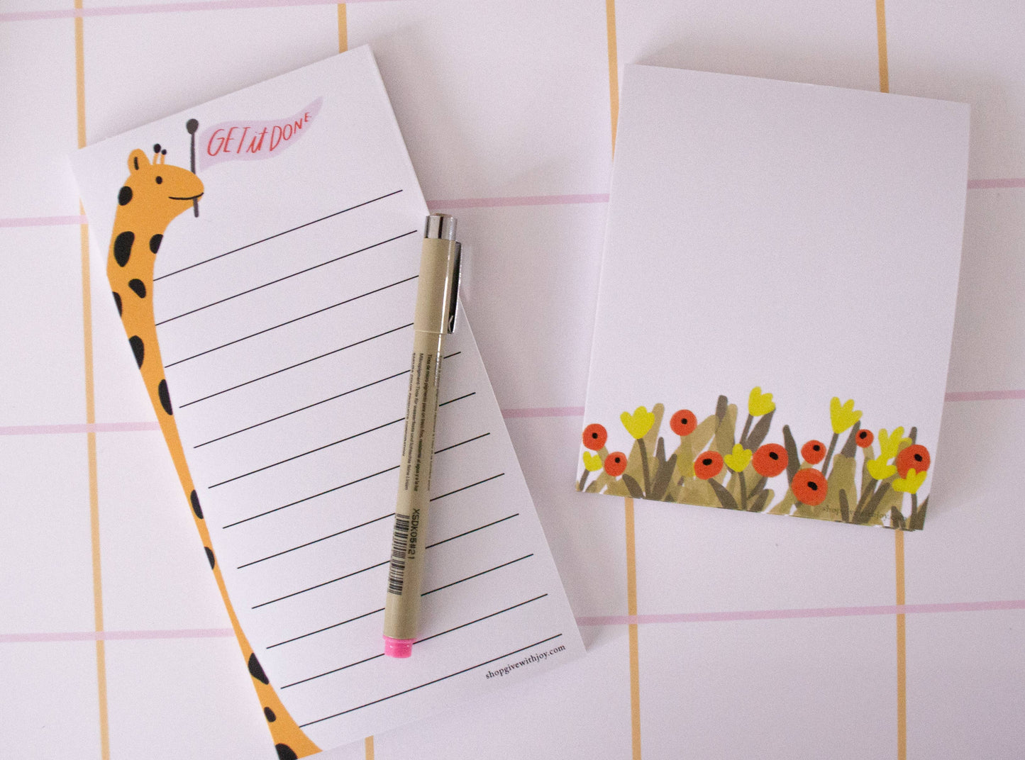 Floral Notepad