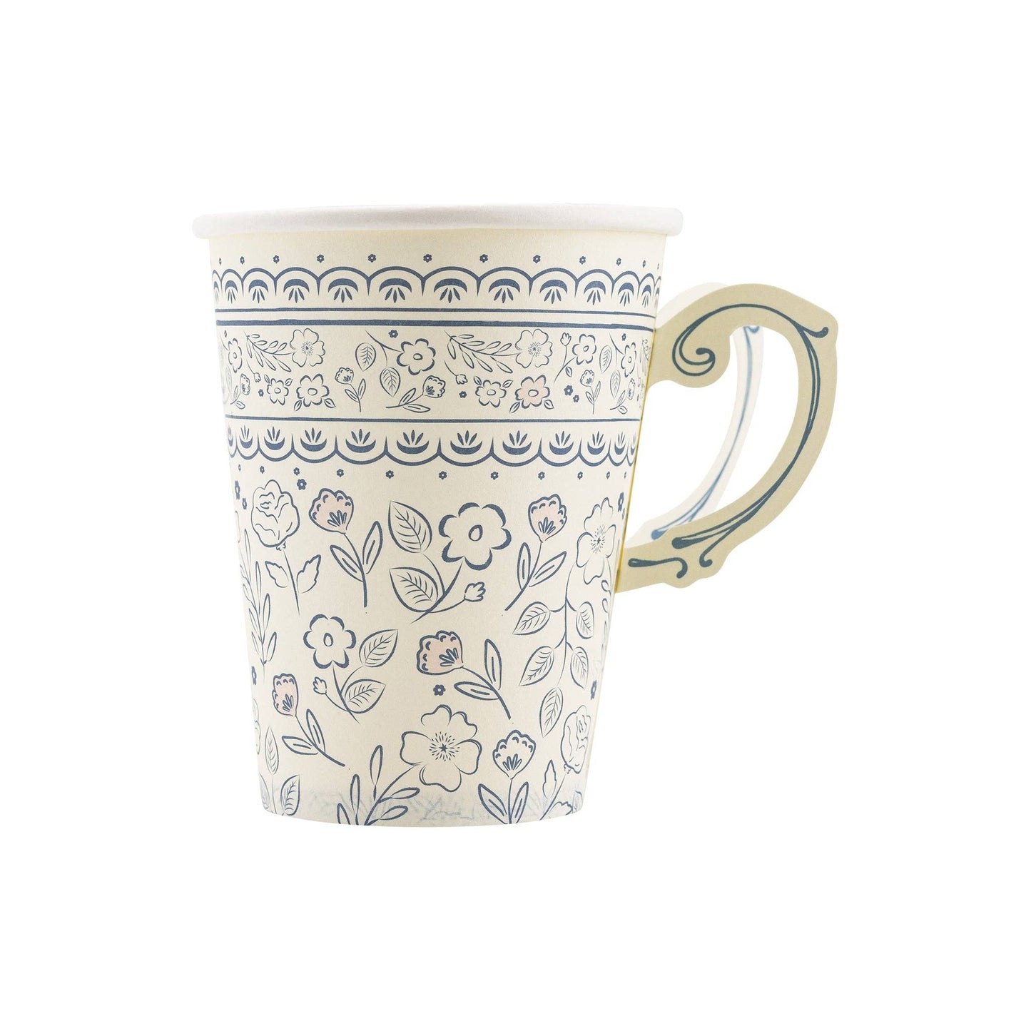 Pembroke Tea Cup Paper Party Cups - 12 oz