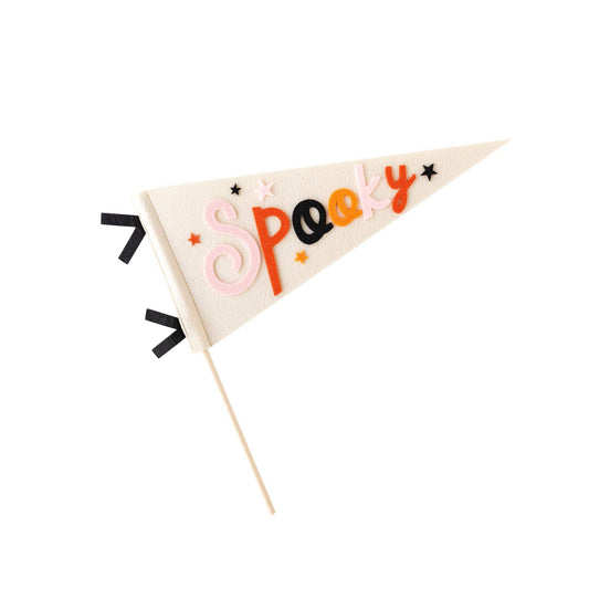 Spooky Felt Pennant