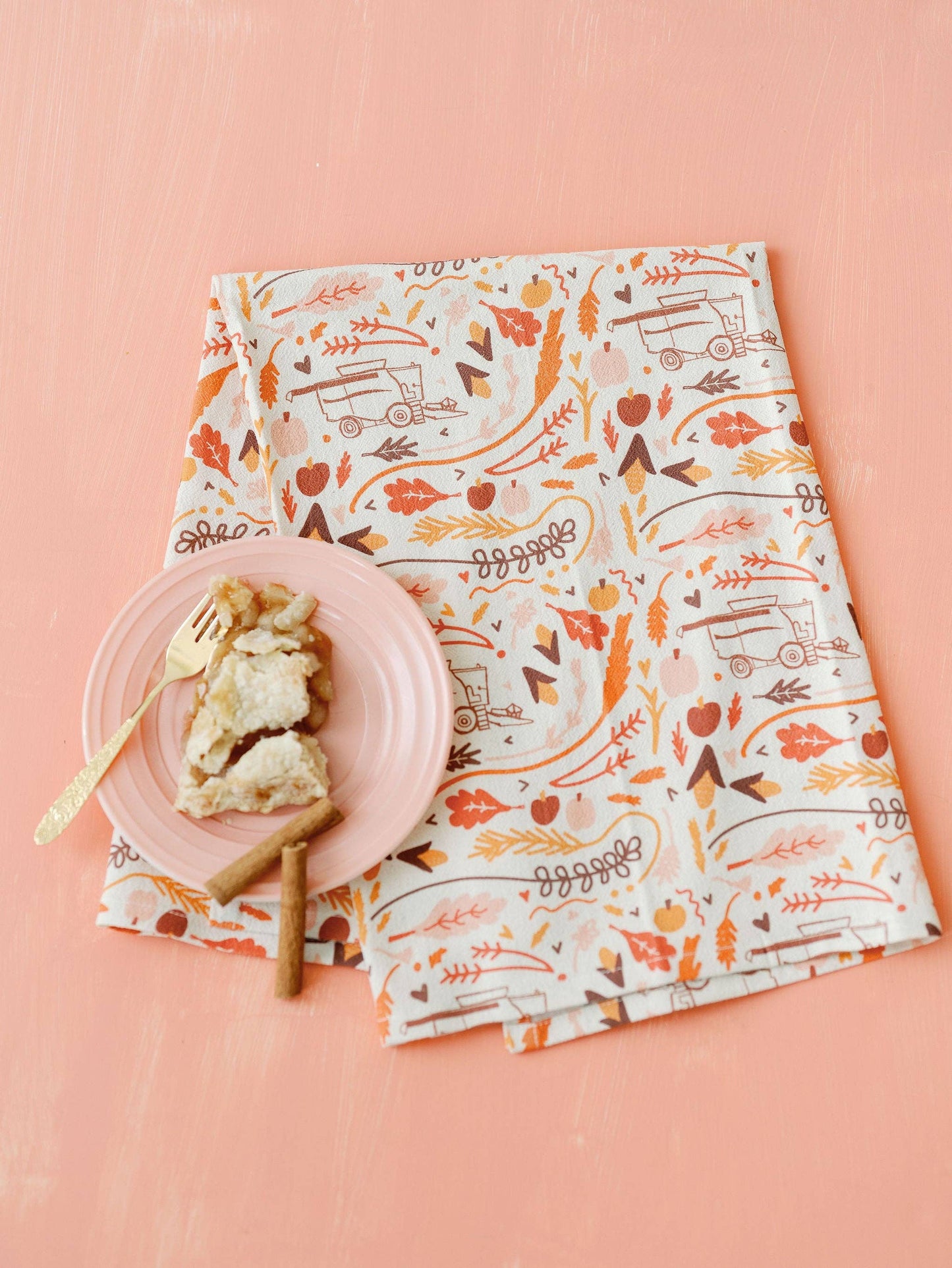 Harvest | Fall Full Pattern Flour Sack Towel