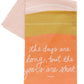 The Days Are Long Full Pattern Tea Towel