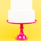 Hot Pink Melamine Cake Stand | Cupcake Stand