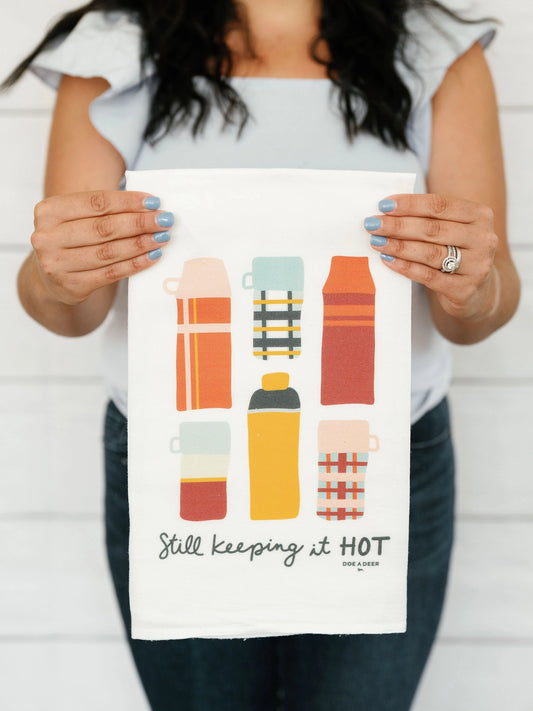 Thermos Still Keeping It Hot - Kitchen Towel