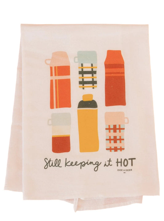 Thermos Still Keeping It Hot - Kitchen Towel